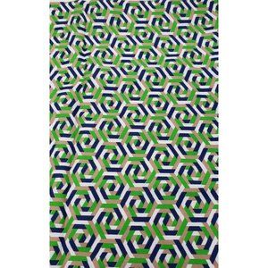 Vintage Klopman Mills Print Fabric 1+ Yards Material 1971 Psychedelic Abstract